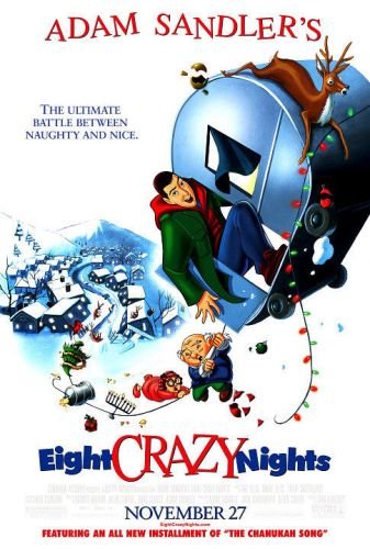 8 beprotiškos Adamo Sandlerio naktys / Eight Crazy Nights (2002)