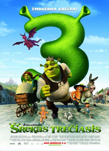 Šrekas Trečiasis / Shrek the Third (2007)