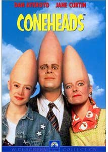 Kiaušingalviai / Coneheads (1993)