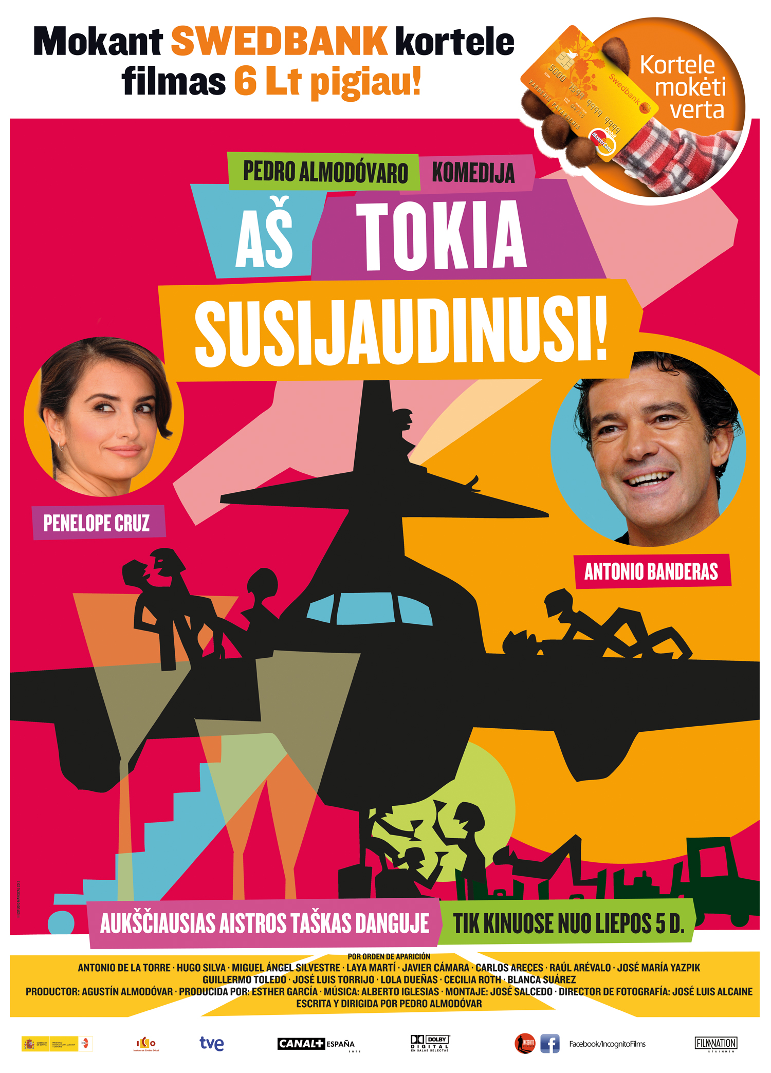 Aš tokia susijaudinusi! / Los amantes pasajeros (2013)