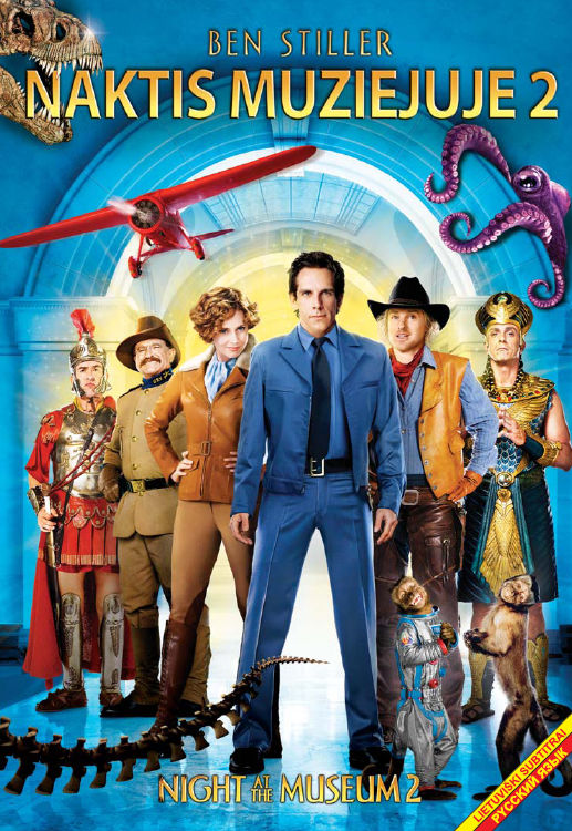 Naktis muziejuje 2 / Night at the Museum: Battle of the Smithsonian (2009)