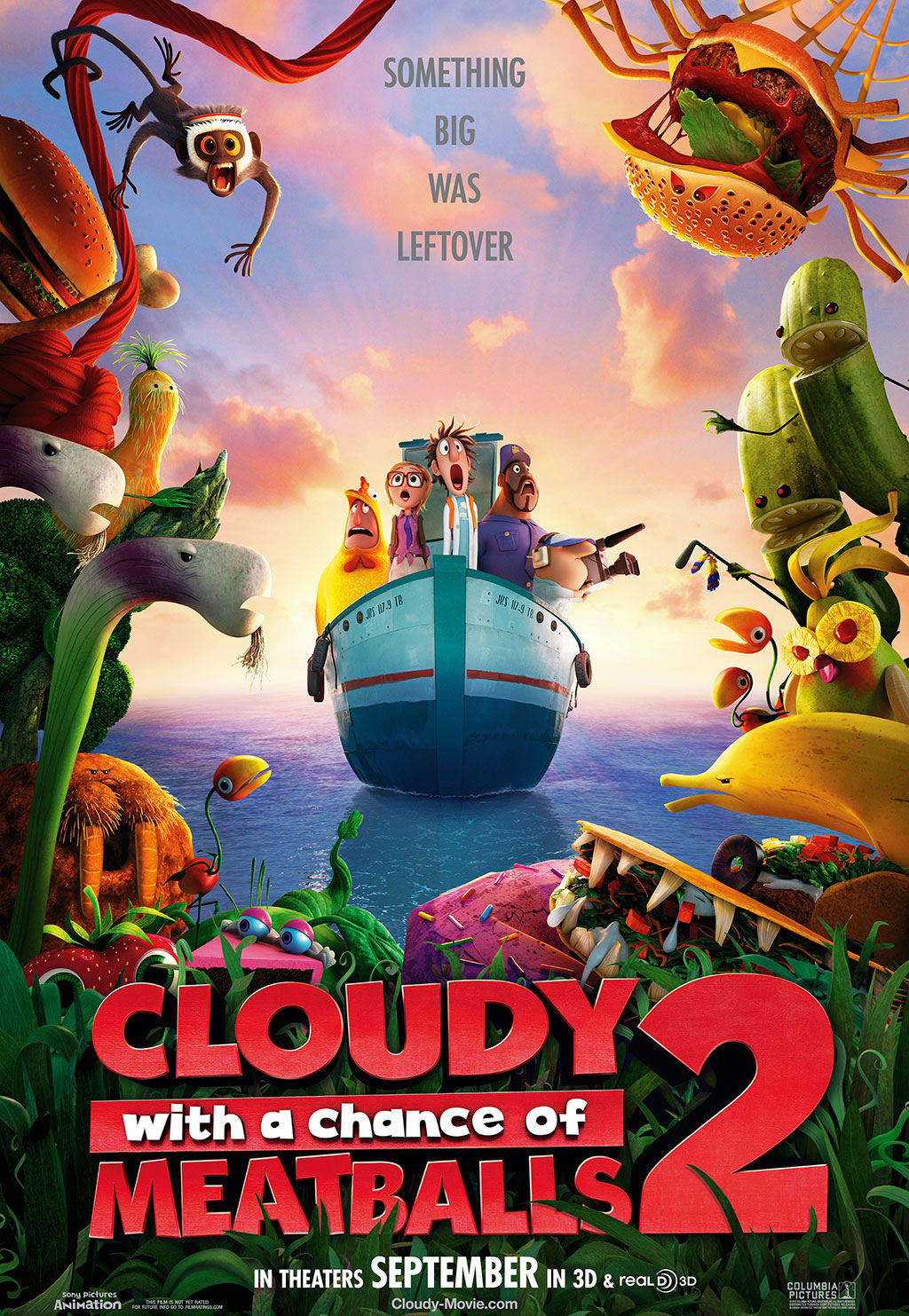 Debesuota, numatoma mėsos kukulių kruša 2 / Cloudy with a Chance of Meatballs 2 (2013)