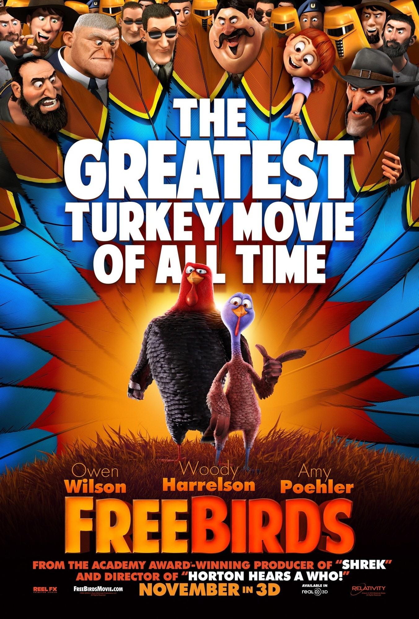 Kalakutai: Atgal į ateitį / Free Birds (2013)